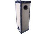 Tiragraffi Topmast Rockpalace - Grigio - 50 X 50 X 150 Cm