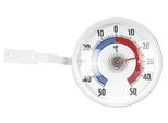 Tfa 14.6004 Termometro A Finestra, Ø 7,3 Cm, Da -50 A +50 °C, Bianco