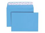 Elco 74634.32 Elco BriefumschläGe Color Din C6 Ohne Fenster Intensivblau Haftklebend 25 St.