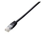 Equip Eco Patchkabel C5E U/Utp 0.50M Schwarz Bulk
