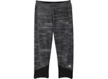 Adidas Pantaloni 34 Techfit Printed Heather W, AI2953, Taglia: 152