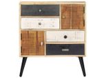 Vidaxl Credenza 70X30X78 Cm Legno Massiccio Di Mango