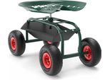 Sgabello Da Giardino Mobile Merkloos Con Sedile Girevole