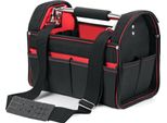 Borsa Porta Attrezzi Wiltec Misura Xl 44X22X25 Cm, Borsa Porta Attrezzi Con Tracolla Regolabile E Maniglia Per Il Trasporto, Scomparti Interni Ed Esterni, Borsa Portaoggetti