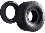 Pneumatici Wiltec Per Tosaerba 18X8,50-8 4Pr Con Camera D'aria E Valvola Angolare Ruota Completa Per Trattorino