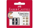 Faber-Castell 189099 FABER-CASTELL Metalldoppelspitzer Blisterkarte