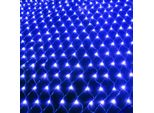 3X2M 200 Led Fata Luci Rete Luce Blu Modalità Luce Continua Tenda Festa Interna Balcone Decorazione Illuminazione Di Natale