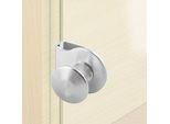 Maniglia Per Porta In Vetro L Maniglia Per Armadio In Vetro | Maniglia Per Porta In Vetro - Fissaggio Con Vite [Senza Forare] - Maniglie Per Armadi, Cassetti E Vetrine In Vetro | Pomello Per Porta In Vetro | Maniglia Per Porta Doccia | Spessore Porta 5-8Mm