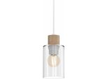 Milagro Madera Lampadario A Sospensione MLP8554 Bianco