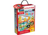 Lisciani 92727 - Montessori Baby - Box Play Family Gioco Educativo Toddler Touch Metodo Motorio