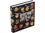 Henzo Album Fotografico Jumbo Nero Emoji 30X30 Cm 100 Pagine Bianche