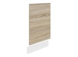 Armadio Per Mobili Da Cucina Esilo Bianco / Sonoma Rovere A. 67 X L. 45 X P. 2 Cm