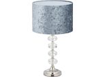 Lampada Da Tavolo Relaxdays Con Paralume In Velluto