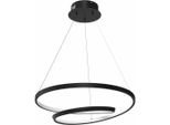 Lucero Lampada A Sospensione Led Nera Milagro 7948