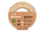 Cellfast Growgrowgrow Tubo Da Giardino A 4 Strati Ats Tricot Intrecciato Antialghe Resistente Ai Raggi Uv (3/4" 15M)"