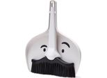 Peleg Design - Paletta | Set Scopa E Paletta | Spazzola A Mano In Plastica | Divertente Pala Con Baffi