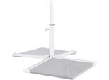 Supporto Per Ombrellone Relaxdays Bianco