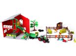 Bburago 18-31682 - Scuderia Per Cavalli Con Trattore Fendt 1050 Vario (69 Pezzi)