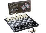 Relaxdays Set Di Scacchi Magnetici 3 In 1