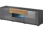 Tavolino Per Tv Con Cassetti Colorado, Antracite