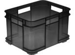 Keeeper 1546182700000 Keeeper Box Euro-Box M "Bruno"", 16 Litri, Grigio"