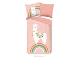 Set Di Biancheria Da Letto Good Morning Llama Colour Multi Dimensioni 135X200+80X80