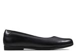 Clarks Scala Glide Ballerine Per Bambini In Pelle Nera 22