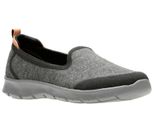 Clarks Step Allena Lo Ballerine Donna Grigio Tessuto Leggero Clarks Step Allena Lo Ballerine Donna Grigio Tessuto Leggero 37