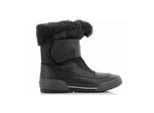 Stivali In Pelle Da Donna Isolati Con Velcro Clarks Gilby Sally Nero Stivali In Pelle Da Donna Isolati Con Velcro Clarks Gilby Sally Nero 36