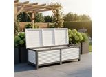 Cassapanca Da Giardino In Legno Grigio Scatola Per Cuscini Scatola Per Cuscini Per Mobili Da Giardino Patio
