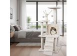 Albero Da Grattare 121Cm Albero Per Gatti Beige Albero Da Grattare Per Gatti Albero Da Arrampicata Per Gatti Albero Da Gioco