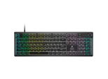 Corsair K55 Core Rgb, Cavo, Usb, Interruttore Meccanico, Qwerty, Led Rgb, Nero