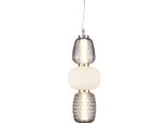 Caro Led 28W Cromo Lampada A Sospensione Decorativa Milagro