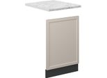 Vicco Pannello Frontale Fame-Line, 45 Cm , Pl Marmo, Grigiobeige/Antracite