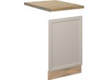 Vicco Pannello Frontale Fame-Line, 45 Cm , Pl Rovere, Grigiobeige/Quercia Dorata