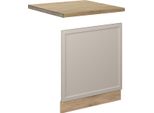 Vicco Pannello Frontale Fame-Line, 60 Cm , Pl Rovere, Grigiobeige/Quercia Dorata