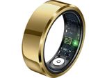 Anello Intelligente In Alligatore Oro Taglia 8