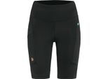 FjäLl RäVen Abisko Short Tights Donna Leggings Da Trekking Nero Xl