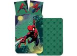 Spiderman Bettbezug Verde - 140 X 200 Cm - 70 X 90 Cm - Baumwolle