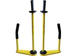 Set Di 2 - Dispenser Per Film Estensibile Per Imballaggi - Dispenser Professionale Ergonomico Per Film Estensibile, Adatto Per Film Di Larghezza 30-50 Cm, Robusto E Durevole - Dispenser Per Imballaggi Di Pallet, Traslochi