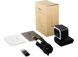 Aukey PC-LM6 Webcam Con Luce Anulare Full Hd Streaming Nero