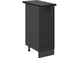 Vicco Armadio Cucina Dispensa Alto R-Line, 30 Cm , Pl Antracite, Antracite Casa Di Campagna/Antracite
