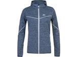 Hannah Dagnys Hoody Fleece Con Cerniera Integrale Grigio 40 Donna Grigio 40