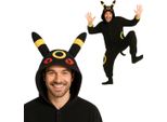 Onesie Kigurumi Pigiama Pokemon Umbreon Travestimento Costume Xl: 175 - 185Cm