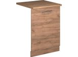 Vicco Pannello Frontale Della Lavastoviglie Fame-Line, 60 Cm , Pl Rovere, Quercia Dorata/Quercia Dorata