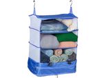 Organizzatore Per Bagagli Sospeso Relaxdays 4 Scomparti