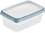 Keeeper 1079268000000 Keeeper Vaso Per Alimenti "Franco"", 0,6 Litri, Quadrato, Blu"