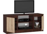 Bdw, Cassettiera, Mobile Rtv, Mobile Tv, 120X55X40 Cm, , Wenge - Rovere Sonoma