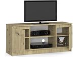 Bdw, Cassettiera, Mobile Rtv, Mobile Tv, 120X55X40 Cm, , Rovere Artisan