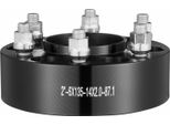 Succebuy Distanziali Ruota 2" 6 ""X5.3"", Adattatori Centro Mozzo Forgiato A 6 Bulloni, Bullone M14 X2, Foro 87.1 Mm, Adatti Per Ford Expedition, F150, Lincoln Navigator, 4 Pezzi, Nero"